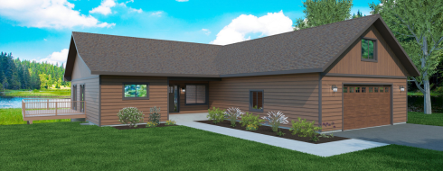 Maple Creek Ranch w/ Loft Craftsman